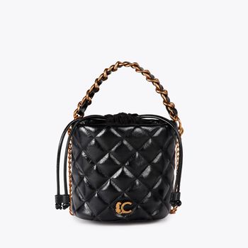 Lola Casademunt Bolso tipo bombonera acolchada LF2504009-00N