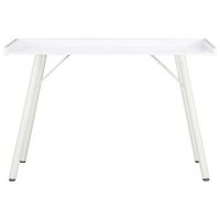 mesa de escritorio   escritorio de despacho  escritorio blanco 90x50x79 cm