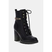 guess botines flfnee ele10-black para mujer