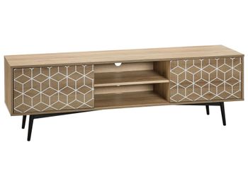 Mueble tv  marrón claro