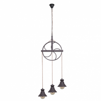 colgante rueca marron regulable d44