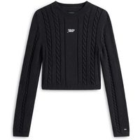 tommy jeans jersey tjw cable script swe para mujer
