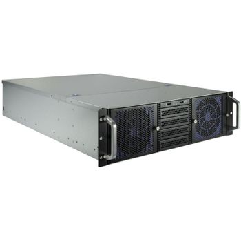 Servidor Inter-Tech 3U-30765 Rack 3U Negro ATX EATX ITX Micro ATX SSI CEB SSI EEB