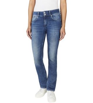 Pepe Jeans para mujer. PL204735ED8 Jeans en fit slim azul (25/32), Casual, Algodón, Denim, Sostenible