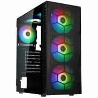 torre kolink observatory hf mb negro atx vidrio templado 3x140mm gaming