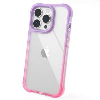 funda bumper reforzada degradada para iphone 16 pro