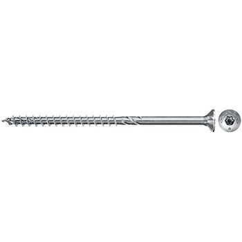 Fischer Caja De Tornillos Para Madera Rosca Parcial, Cincado, 5x80