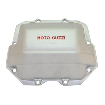Tapa culata Moto Guzzi Serie Grossa cilindros cuadrada gris