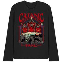 steven rhodes camiseta manga larga catanic panic para mujer
