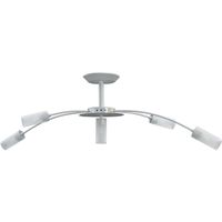 lampara de techo dores 5xg9 l82xan33xal385cm griscromo