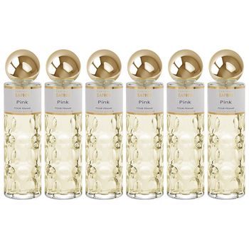 Pack De 6 Eau De Parfum Mujer Saphir Pink 200ml