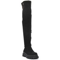 laura biagiotti botas altas blk micro para mujer