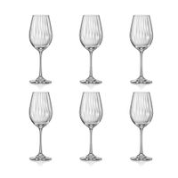 cuenco de vino 350 ml waterfall - set de 6