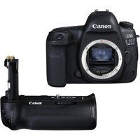 canon eos 5d mark iv dslr camera  bg-e20 battery grip bundle black