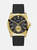 reloj multifuncion de piel autentica