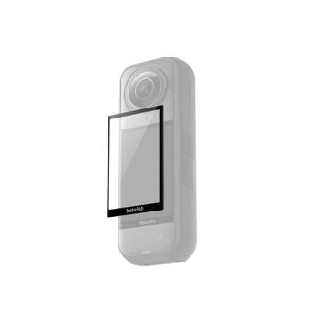 Protector de pantalla Insta360 X5 vidrio templado antihuellas y resistente
