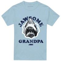 jaws camiseta jawsome grandpa para hombre