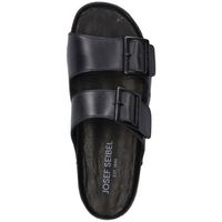 josef seibel chanclas chancla alice-01 piel negra para mujer