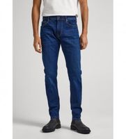pepe jeans para hombre pm206326wn9 jeans stanley marino 3334 casual algodon denim sostenible