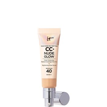 IT Cosmetics CC+ and Nude Glow Lightweight Foundation and Glow Serum with SPF40 32ml (Various Shades) - Medium