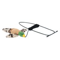 trixie plush bird for door frames - l 175cm