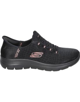 Zapatillas Veganas Para Mujer Skechers Slip-ins Summits Classy Night 150128-bkgd Negro 40