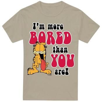 Garfield Camiseta re Bored para hombre