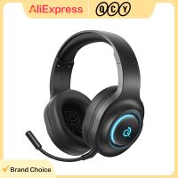 qcy heroad v200 auriculares sobre la oreja 50mm controlador 71 sonido envolvente auriculares inalambricos bluetooth 60 auriculares para pc portatil ps45