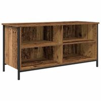 gabinete de tv 100 x 40 x 50 cm madera vieja vidaxl