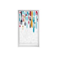 estor estampado easyfix sin taladrar - estor translucido tamano 90x150 - estor sin herramientas color cubiertos  blindecor