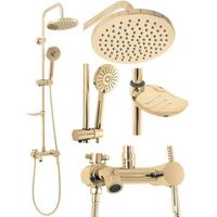 conjunto de ducha rea luis oro