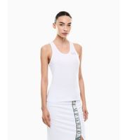 ea7 para mujer 7w001147af12945 camiseta de tirantes natural ventus blanco m deportivo sin mangas  tirantes poliester reciclado