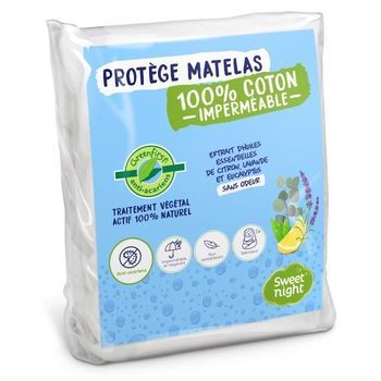Protector Colchón Greenfirst - 140x190/200cm - Blanco Sweet Night