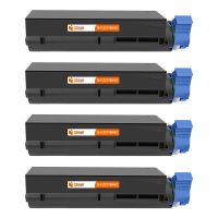 pccom essential oki b410b420b430b440mb460mb470mb480 toner compatible negro pack 4