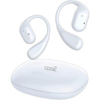 auriculares cool moon inalambricos bluetooth con cancelacion de ruido microfono control de volumen y sonido envolvente blancos