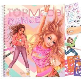 Cuaderno Para Colorear Topmodel Dance