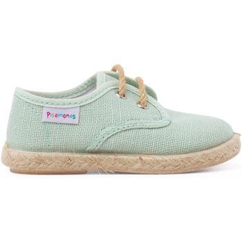 Pisamonas Zapatillas Bluchers Lino Cordones Y Base Yute para niña