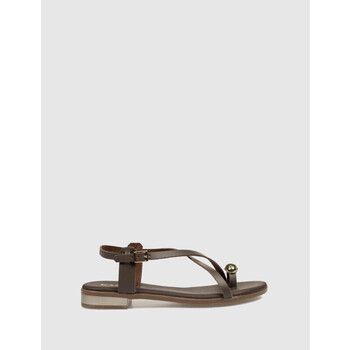 Kamome Sandalias SANDALIA ASHANTI MARRÓN para mujer