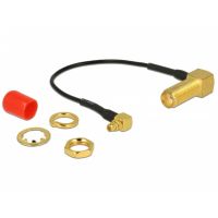 cable coaxial delock 89626 01 m sma a mmcx negro