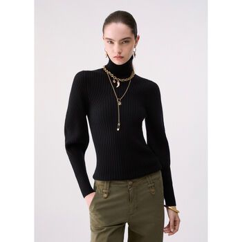 Liu Jo Jersey Jersey de cuello alto con mangas balloon para mujer