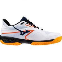 zapatillas mizuno wave exceed light 2 padel blanco azul naranja - - 43