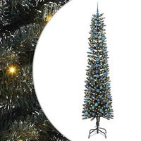 arbol de navidad artificial con 300 led verde 58 x 58 x 240 cm