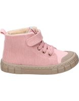 botas de piel rosas garvalin 251330-c032 para nina 30