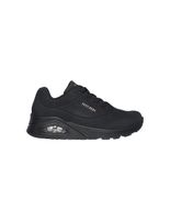 zapatillas skechers uno - stand on air mujer black durabuck mesh