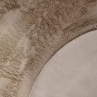 alfombra de piel pelsa beige 80x120 cm forma de piel