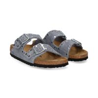 birkenstock sandalias planas mujer - azul talla 41n