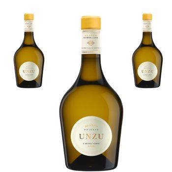 Unzú By Julián Chivite Vino Blanco Igp 3 Riberas 75 Cl 13 % Pack 3 Botellas