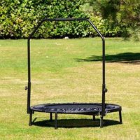 cama elastica fit black de 94 cm con barra de sujecion r chipolino