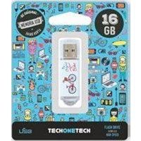 pendrive 32gb tech one tech be bike usb 20metal tec4005-32