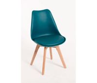 silla synk basic - verde azulado